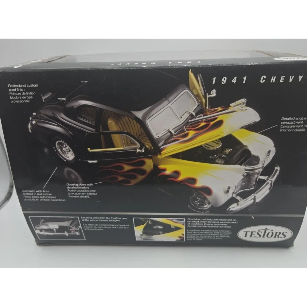 Testors 1:24 Scale 1941 Chevy Metal Model Kit New In Box